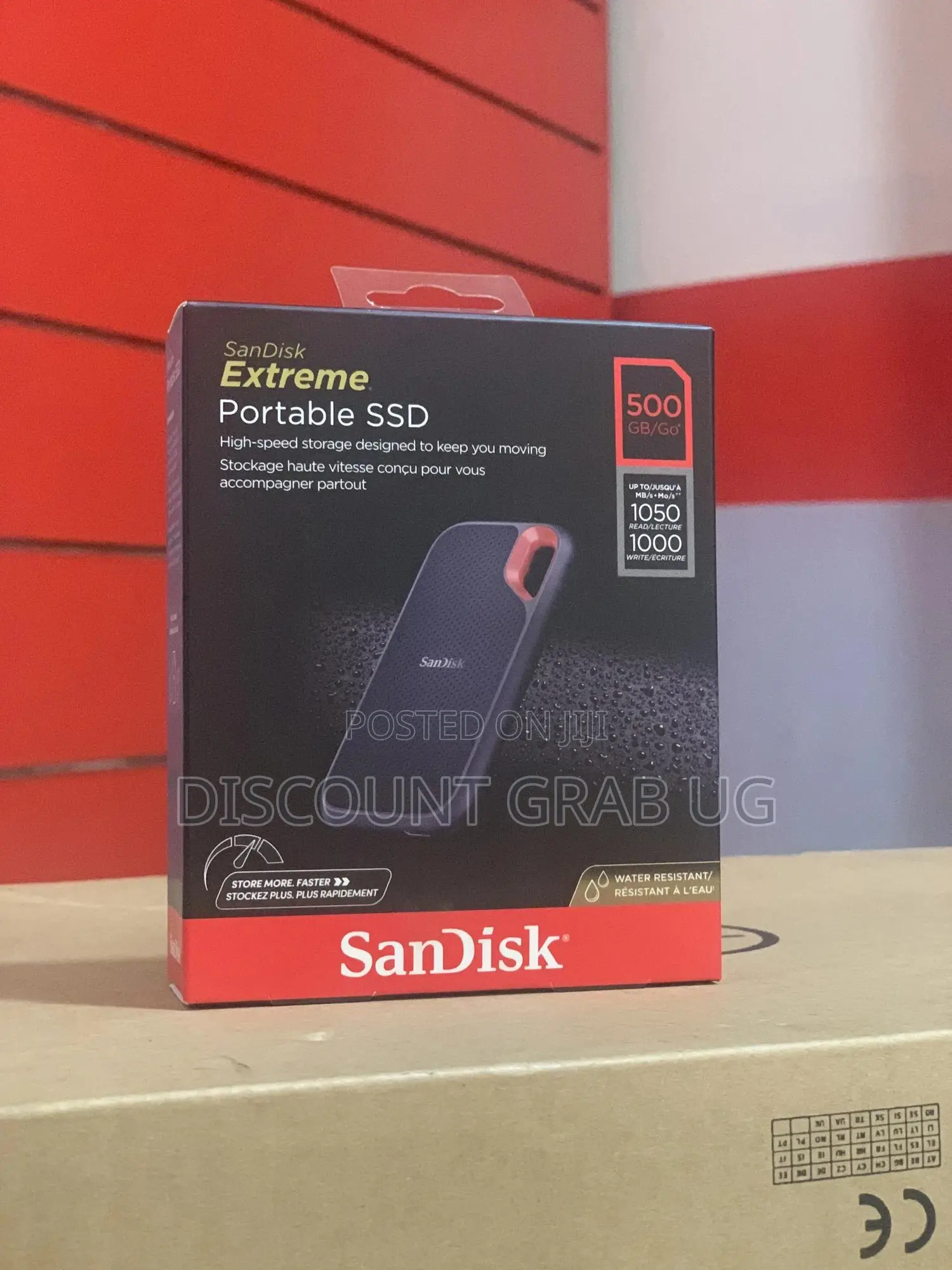 Sandisk Extreme Portable 500gb External SSD