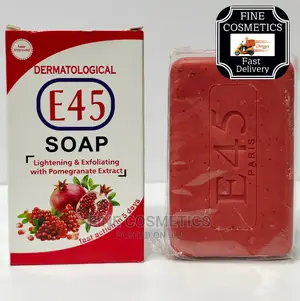 E45 Lightening and Exfoliating Pomegranate Soap