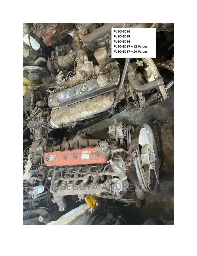 Engines for Fuso, Forward, Blocks, Gearbox and Blocks