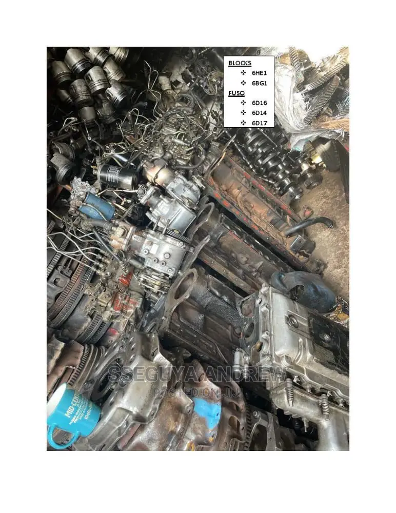 Engines for Fuso, Forward, Blocks, Gearbox and Blocks