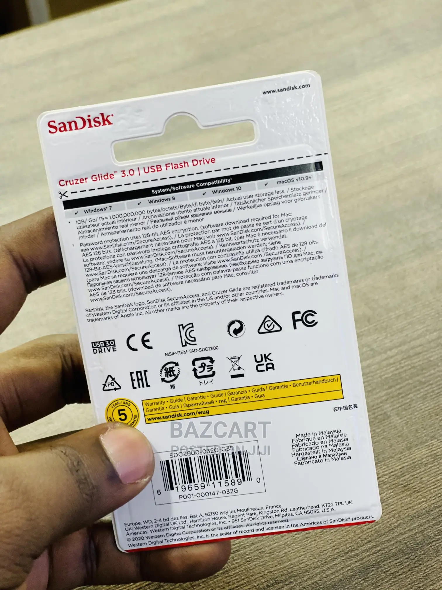 Original Sandisk Cruzer Glide 3.0 32gb