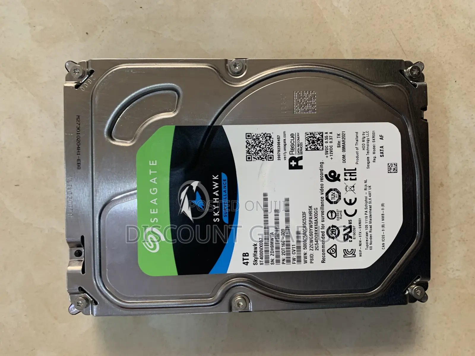 Seagate Barracuda 4tb Desktop Harddrive