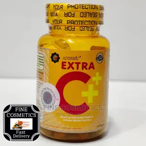 ACORBIC Extra Vitamin C Plus+ 30gel Tabs for Health Skin