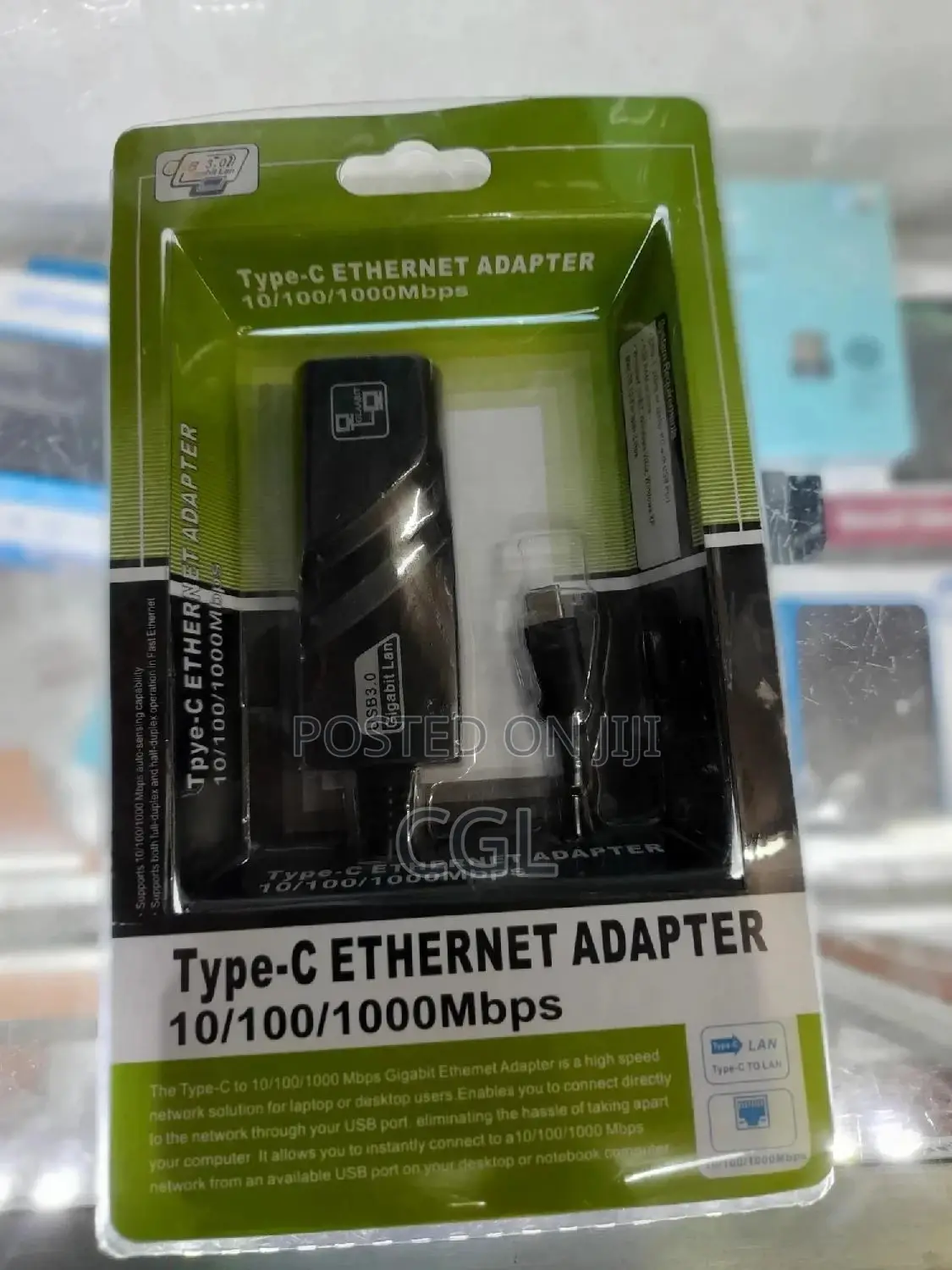 Tpye C to Ethernet Adapter USB C to Lan Adapter