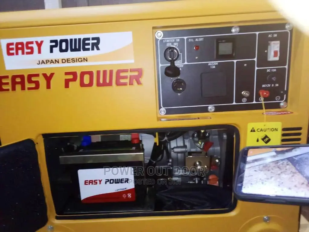 Easy Power Silent Diesesel 7kva Generator