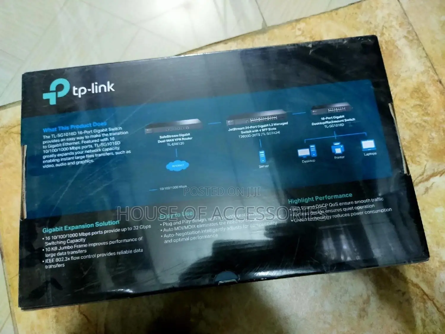 Tplink 16port Gigabit Switch