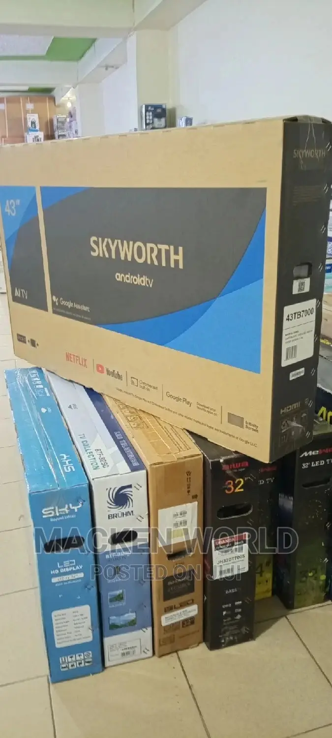 43 Skyworth Android New Boxed