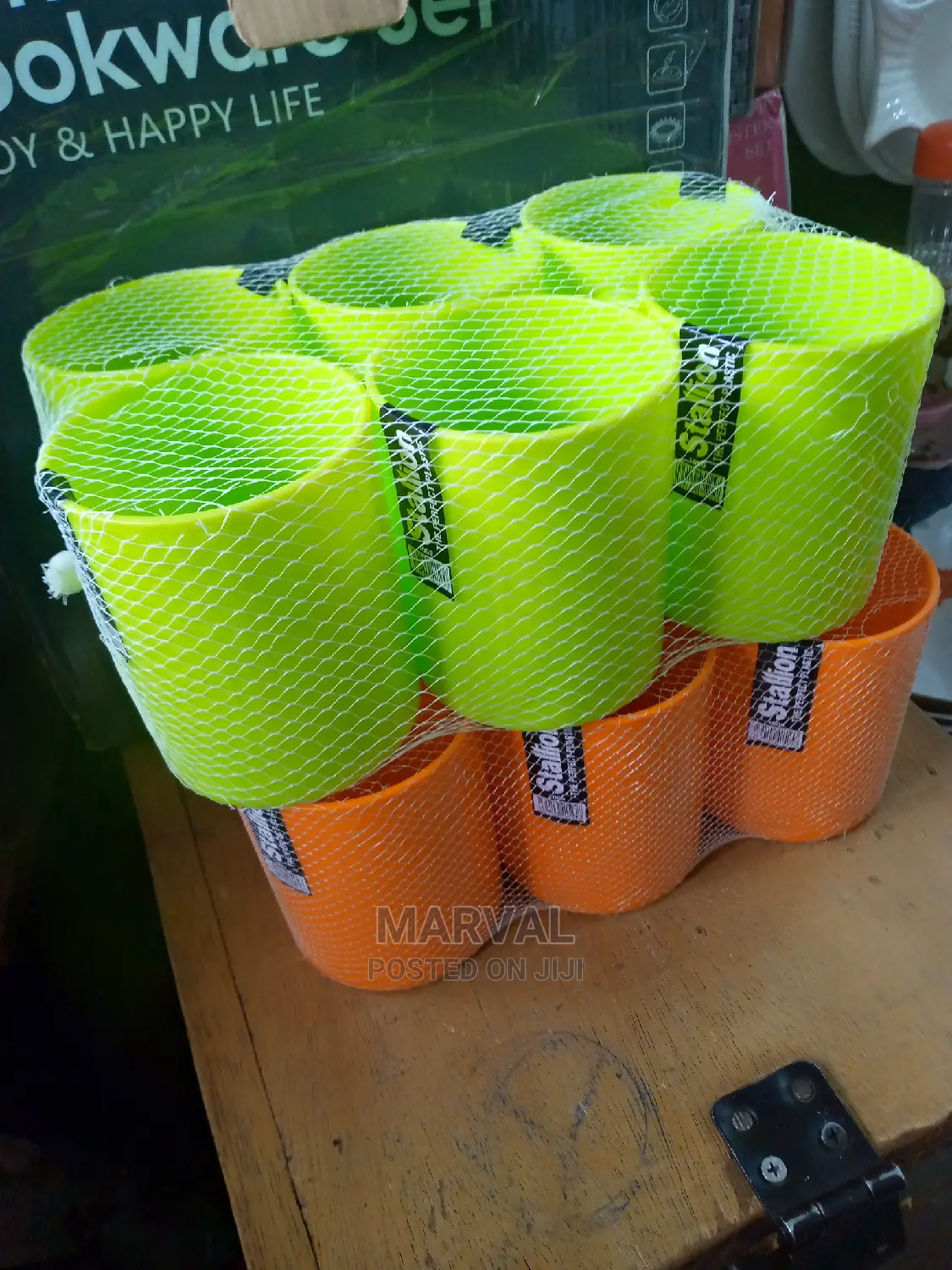 Hard Plastic Cups 6pcs