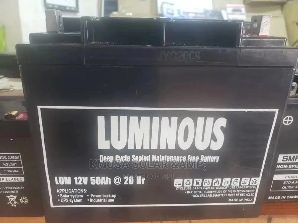 50ah Luminous Battery
