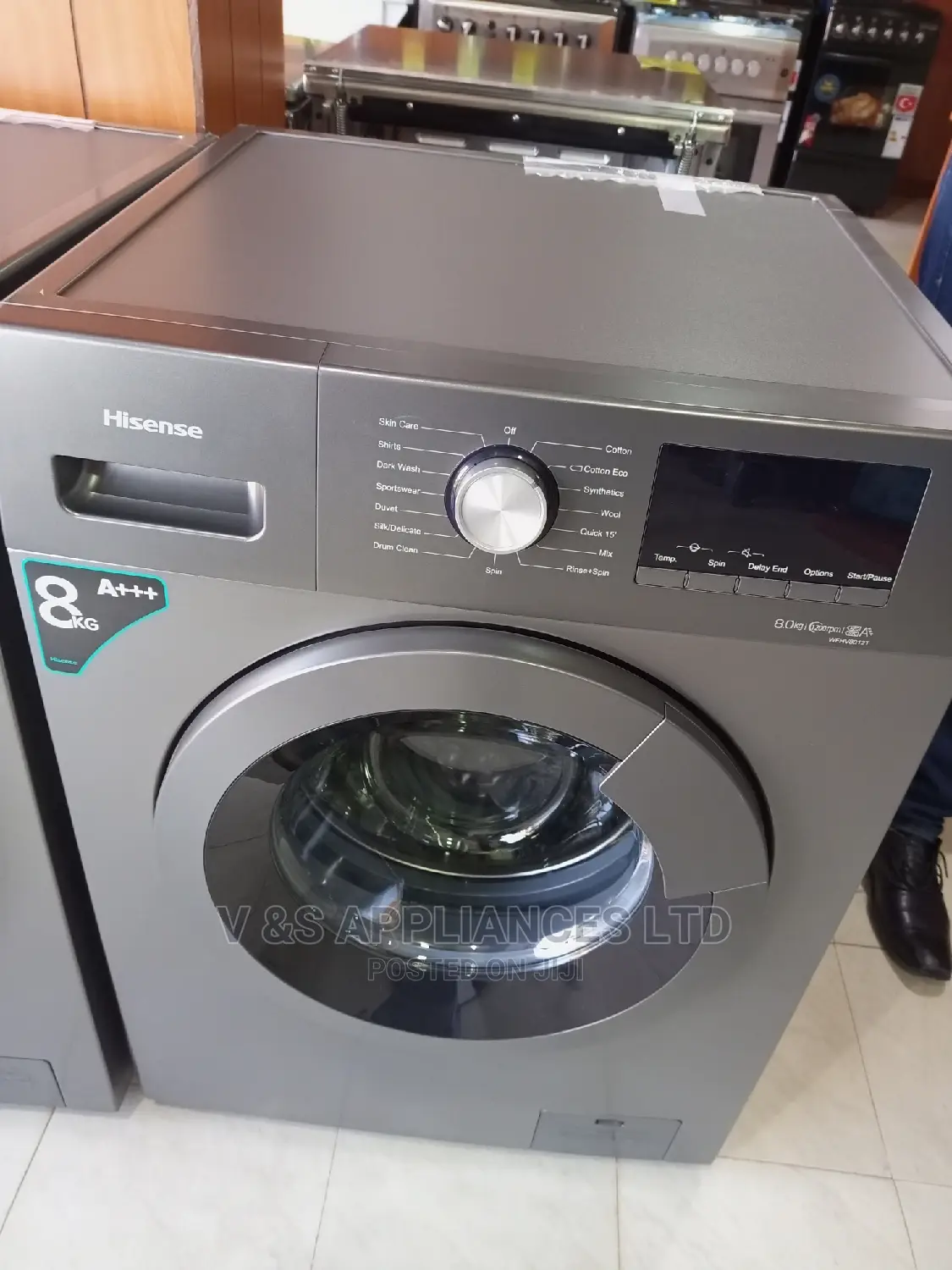 8kg Hisense Washing Machine Front Loader