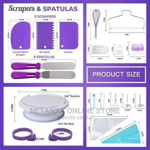260pcs Cake Decorating Set.