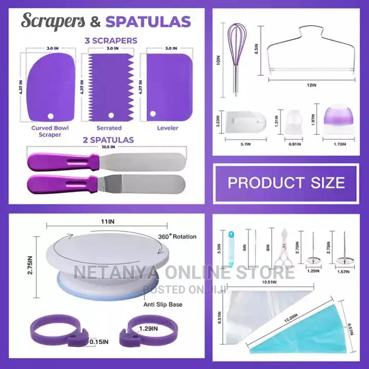 260pcs Cake Decorating Set.