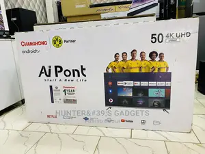 Changhong 50inch Uhd 4k Smart Digital Frameless Tv