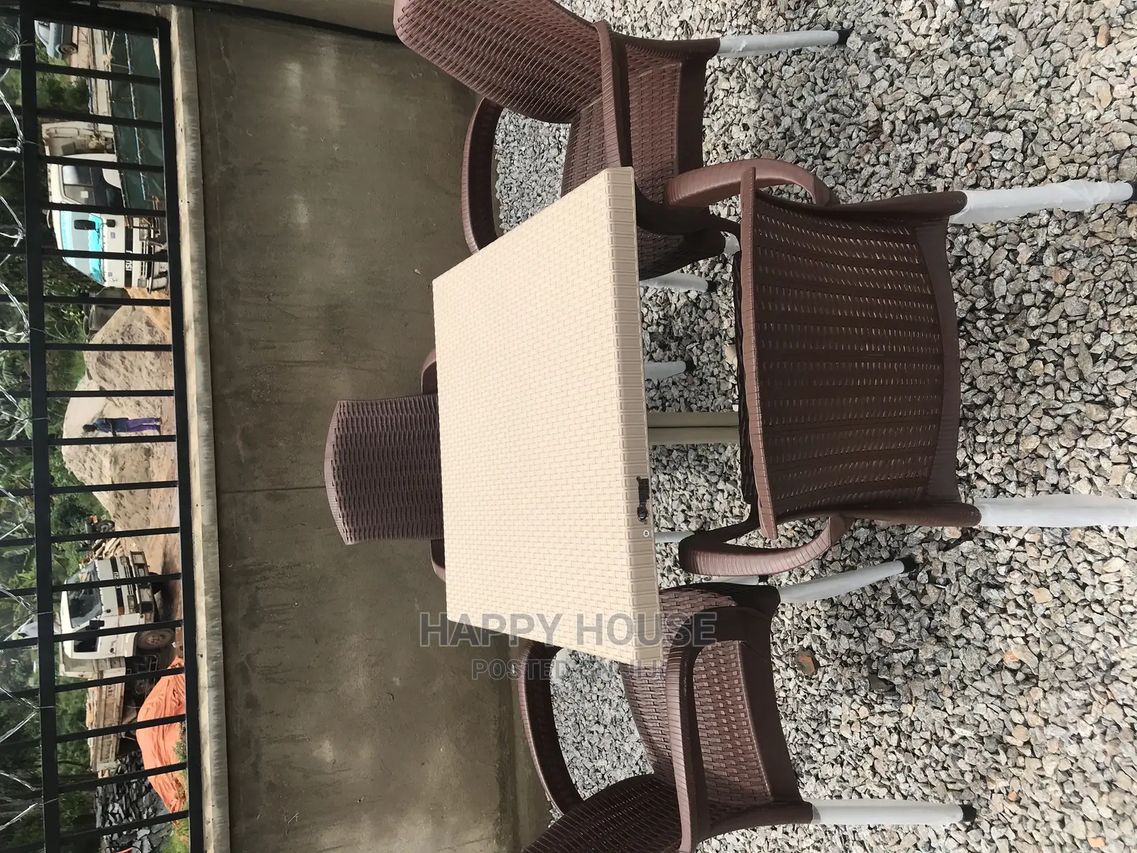 Set of Table and 4 Chairs