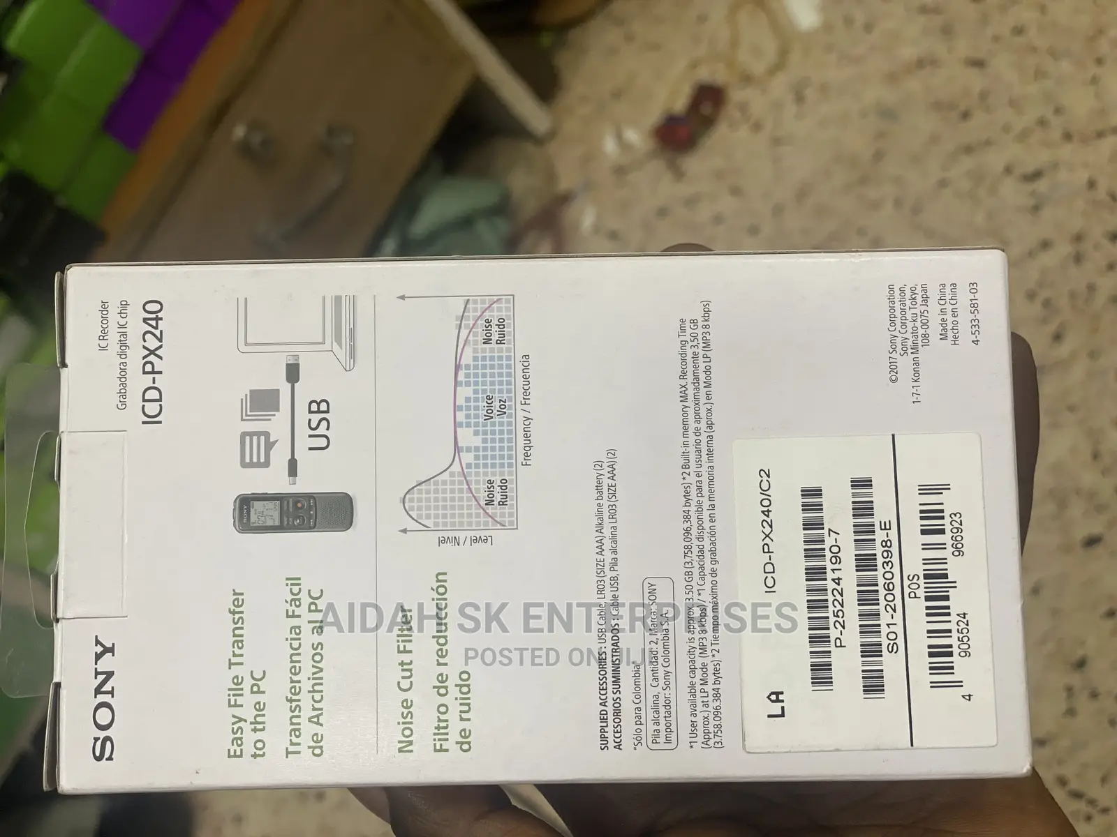 Icd-Px240 SONY