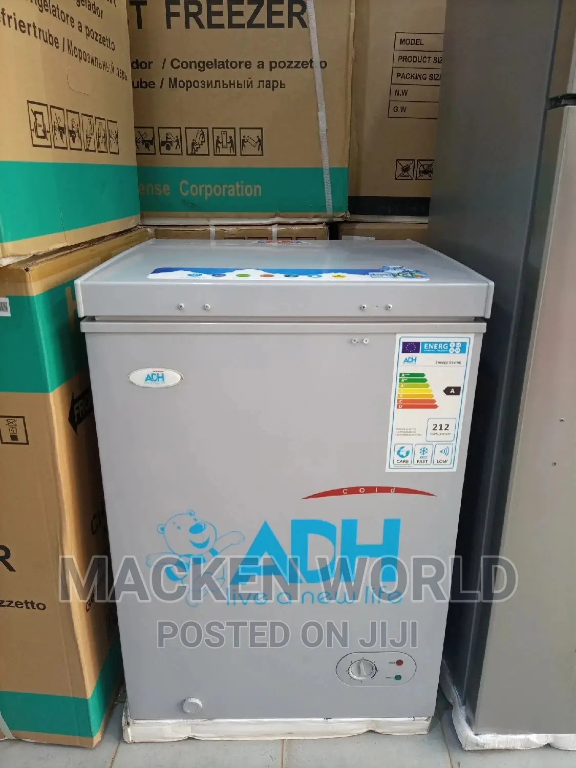 150L Adh Freezer "Black Friday"
