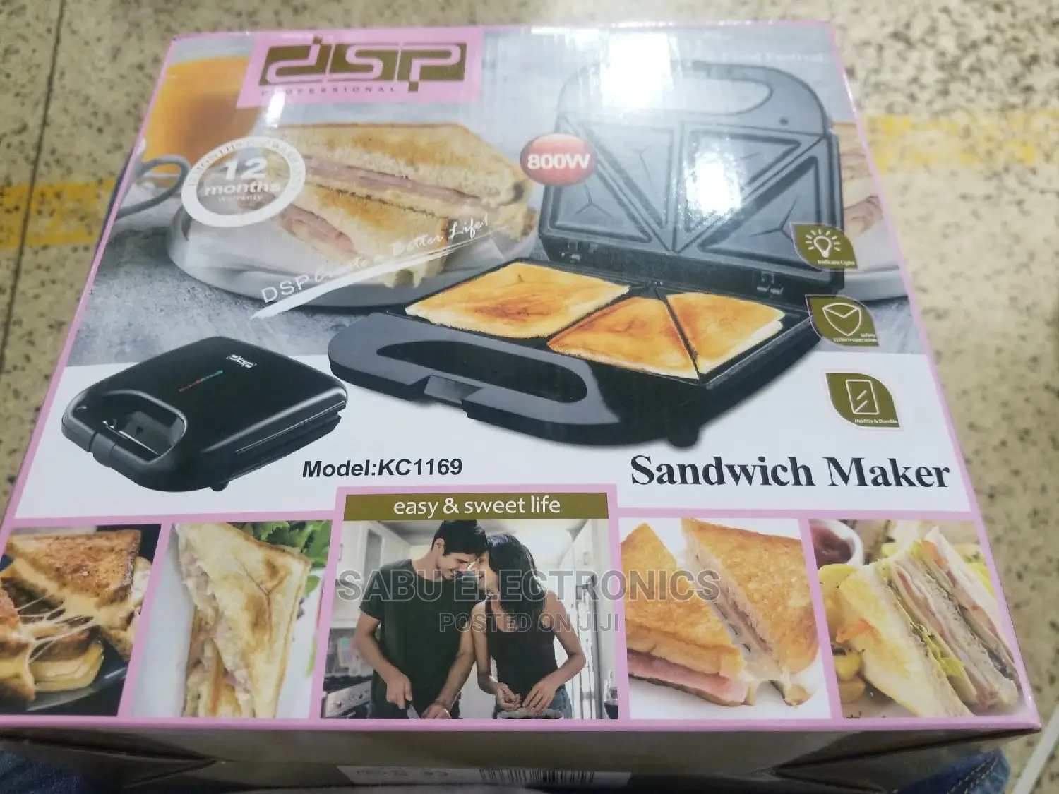 Toaster-Sandwich Maker-Double