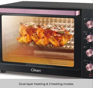 Clikon 100L Electric Toaster Rotisserie Oven 2000W