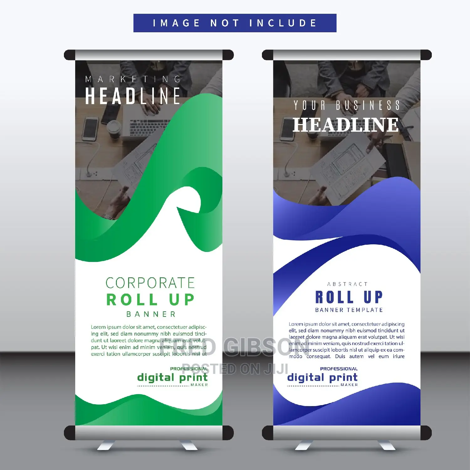 Company Id's,Award's, Certificate, Pull-Ups Tear Drop Etc