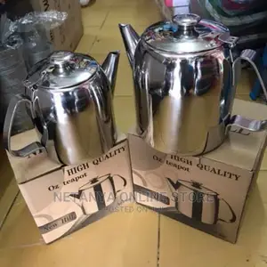 Stainless Steel Teapot.