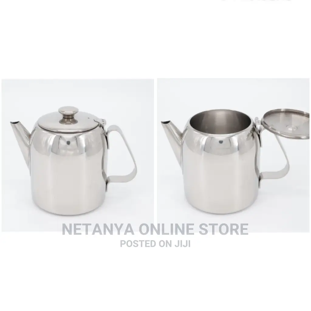 Stainless Steel Teapot.