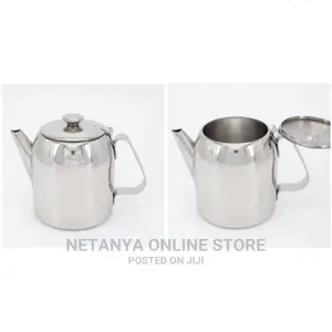 Stainless Steel Teapot.