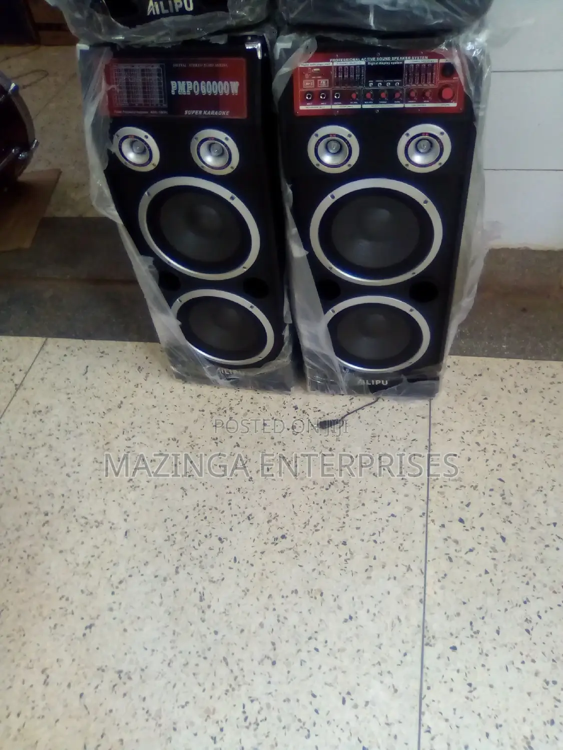 Allipu Double Amplified Speakers