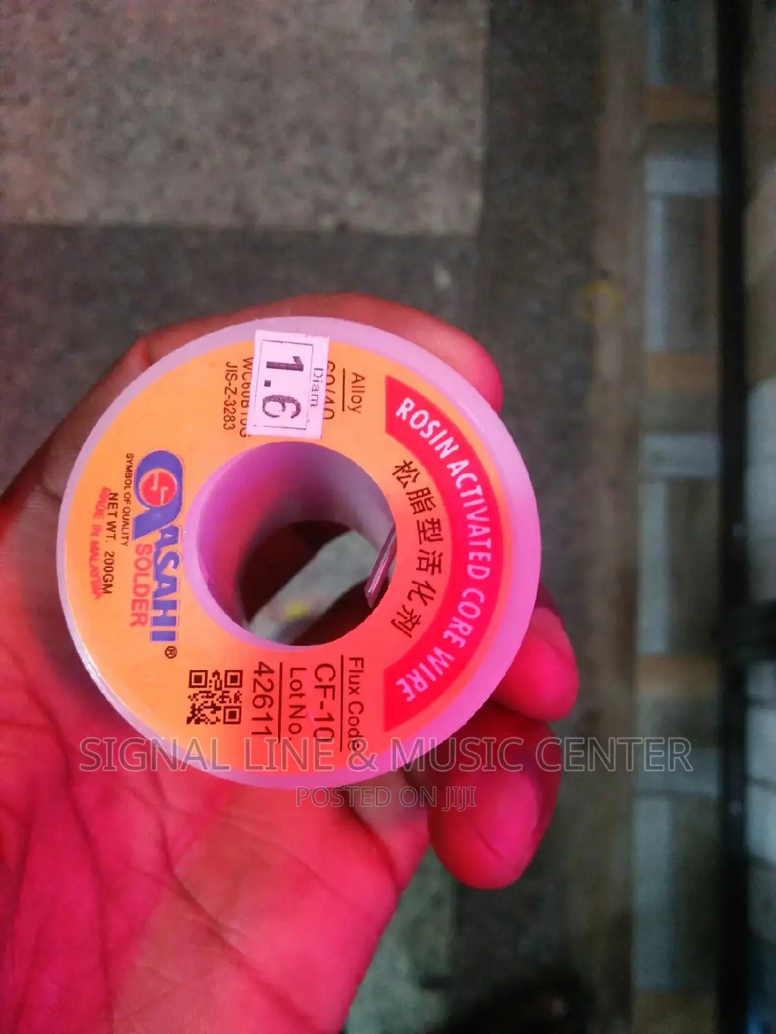 A Rolle of Solder Wire 1.6(Rosin Activated Core Wire