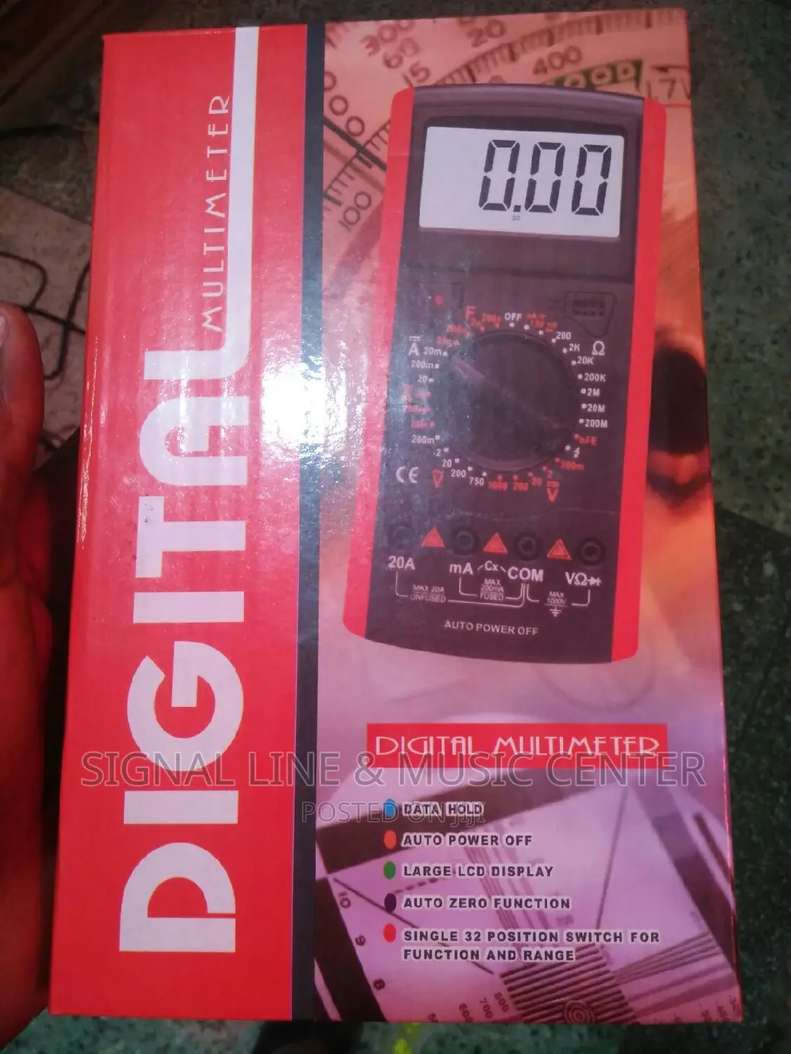 Digital Multimeter Meter