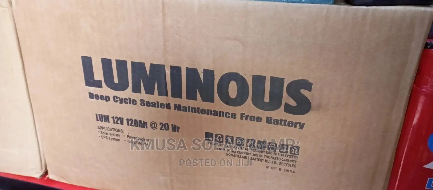 120ah Luminous Battery