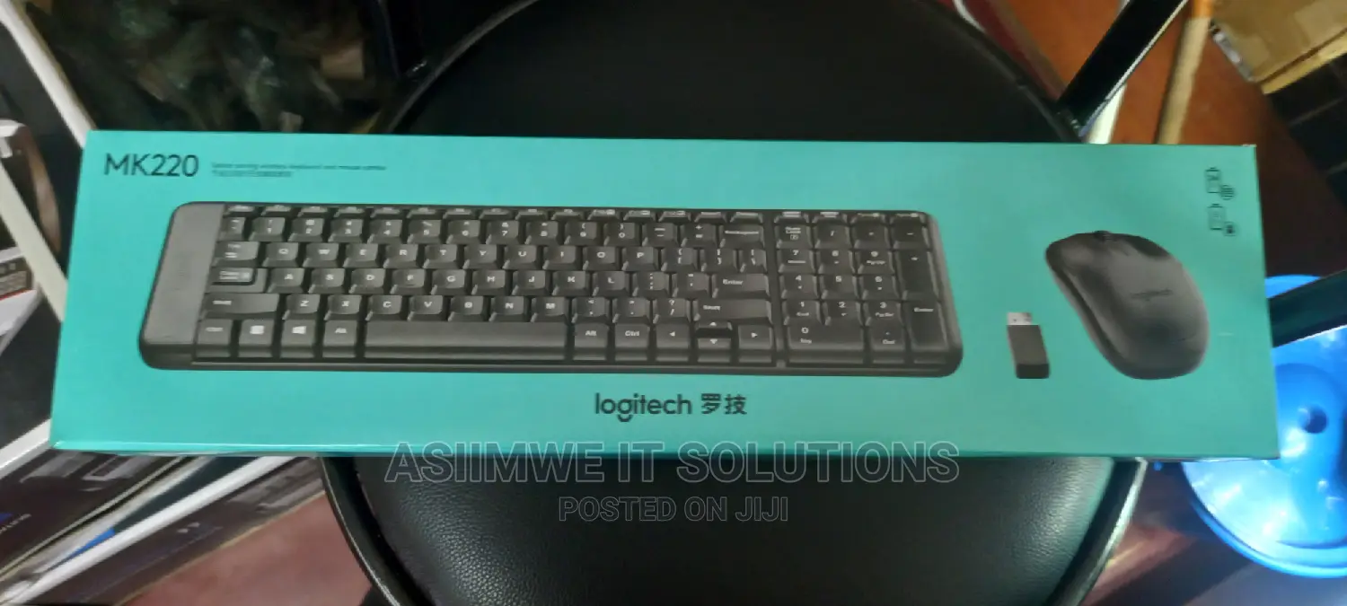 Logitech Mk 220 Wireless Keyboard and Mouse/Combo