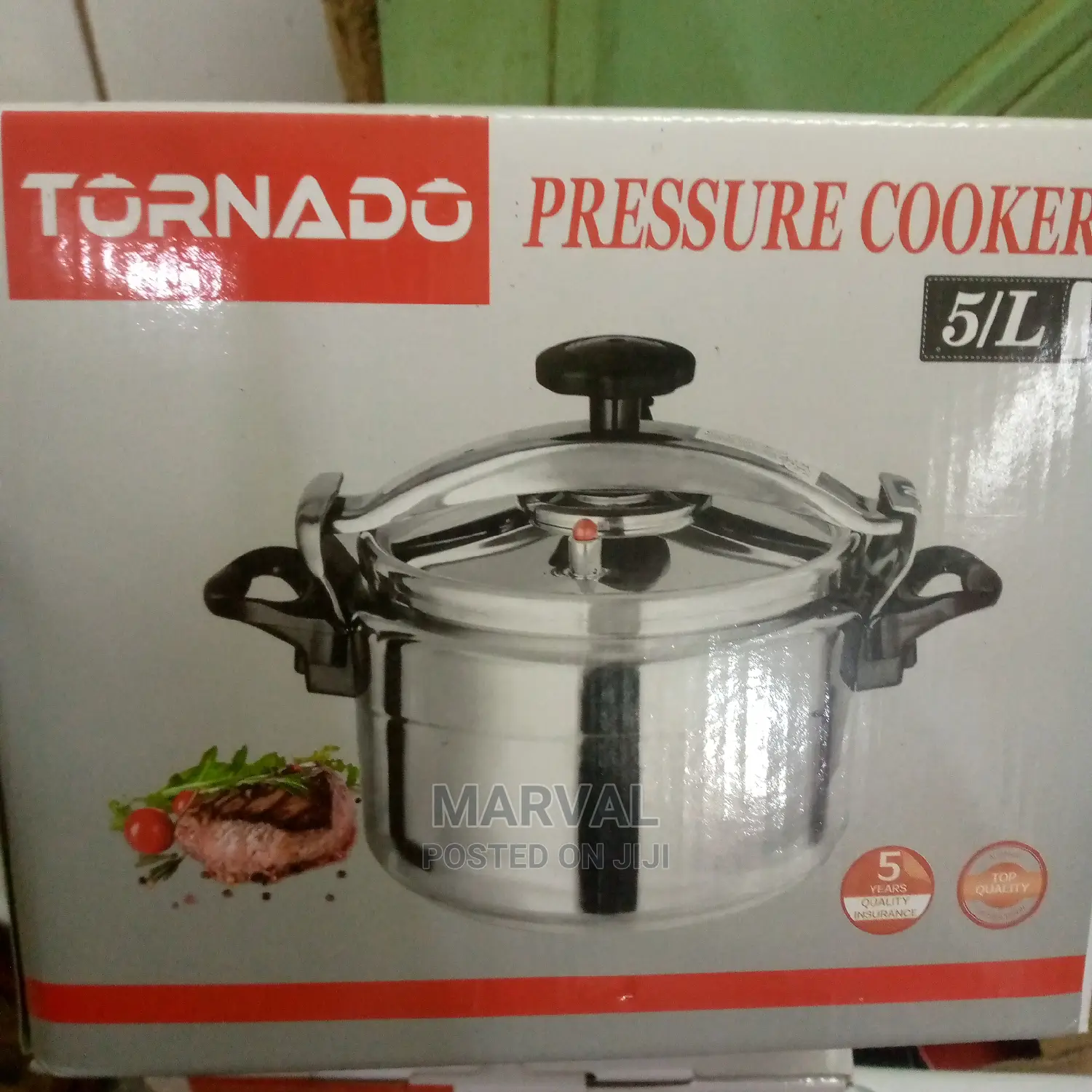 5L Tornado Pressure Cooker