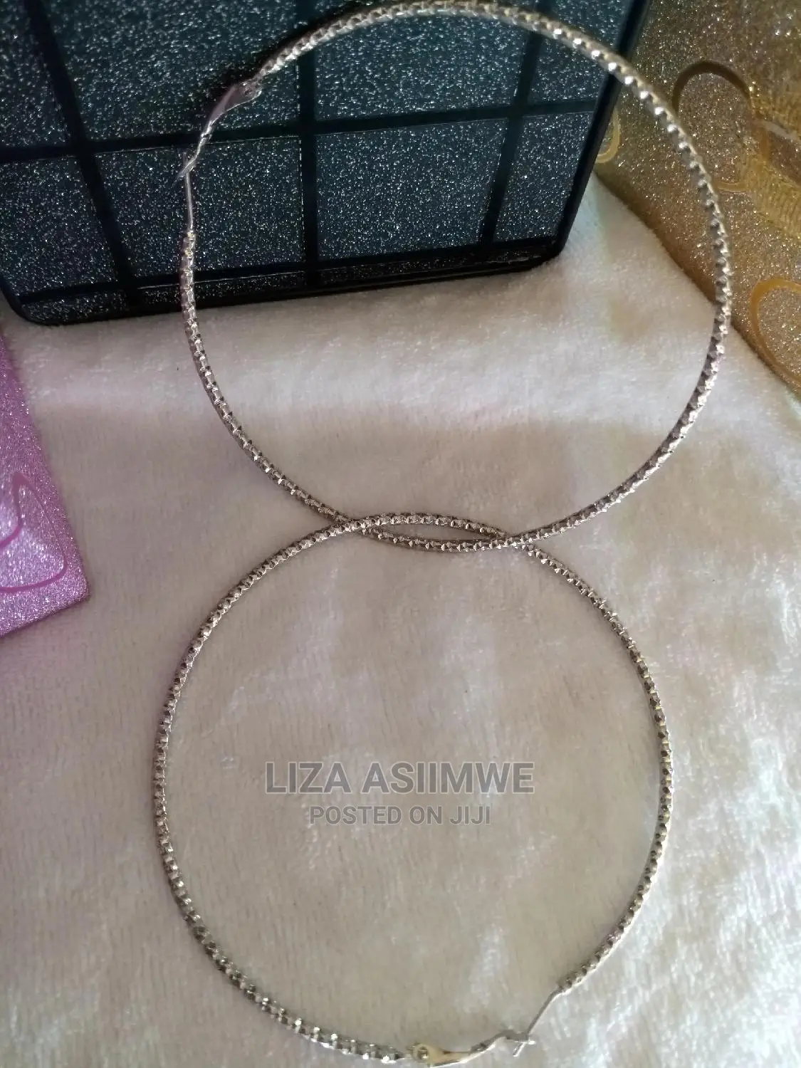 Silver Round Danglers Available in Both Gold and Silver