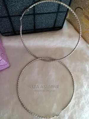 Silver Round Danglers Available in Both Gold and Silver