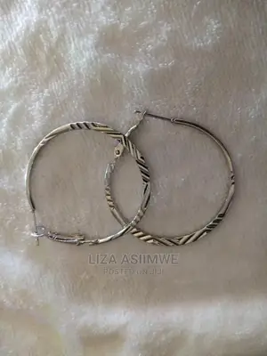 Quality Silver Round Danglers Available