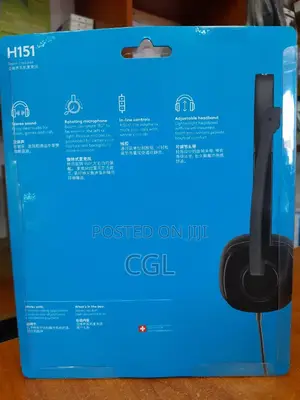 Logitech H151 Headset With Noise Canceling Mic Headset