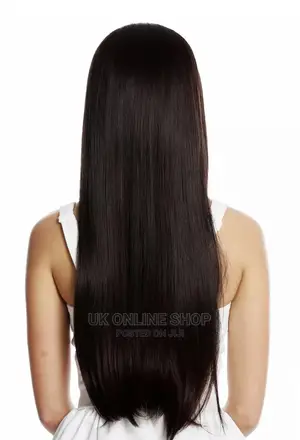 Wig Very Long Smooth Mahogany