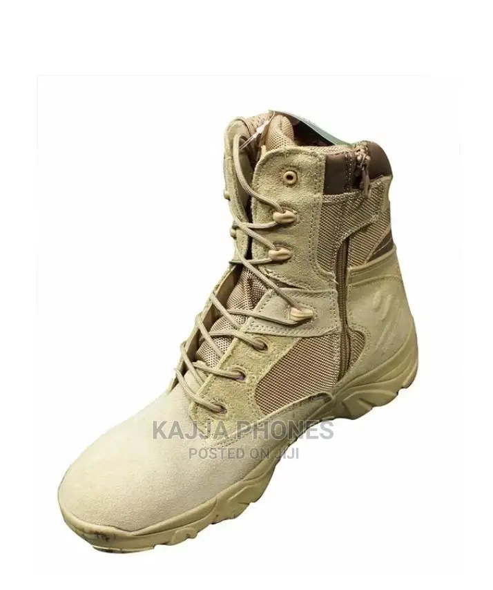 Designer's Delta Boots