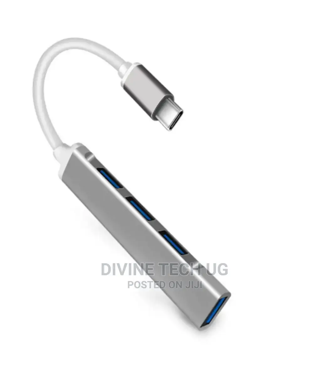 Type-C to USB 3.0 USB HUB Adapter Cable 4 Ports Device