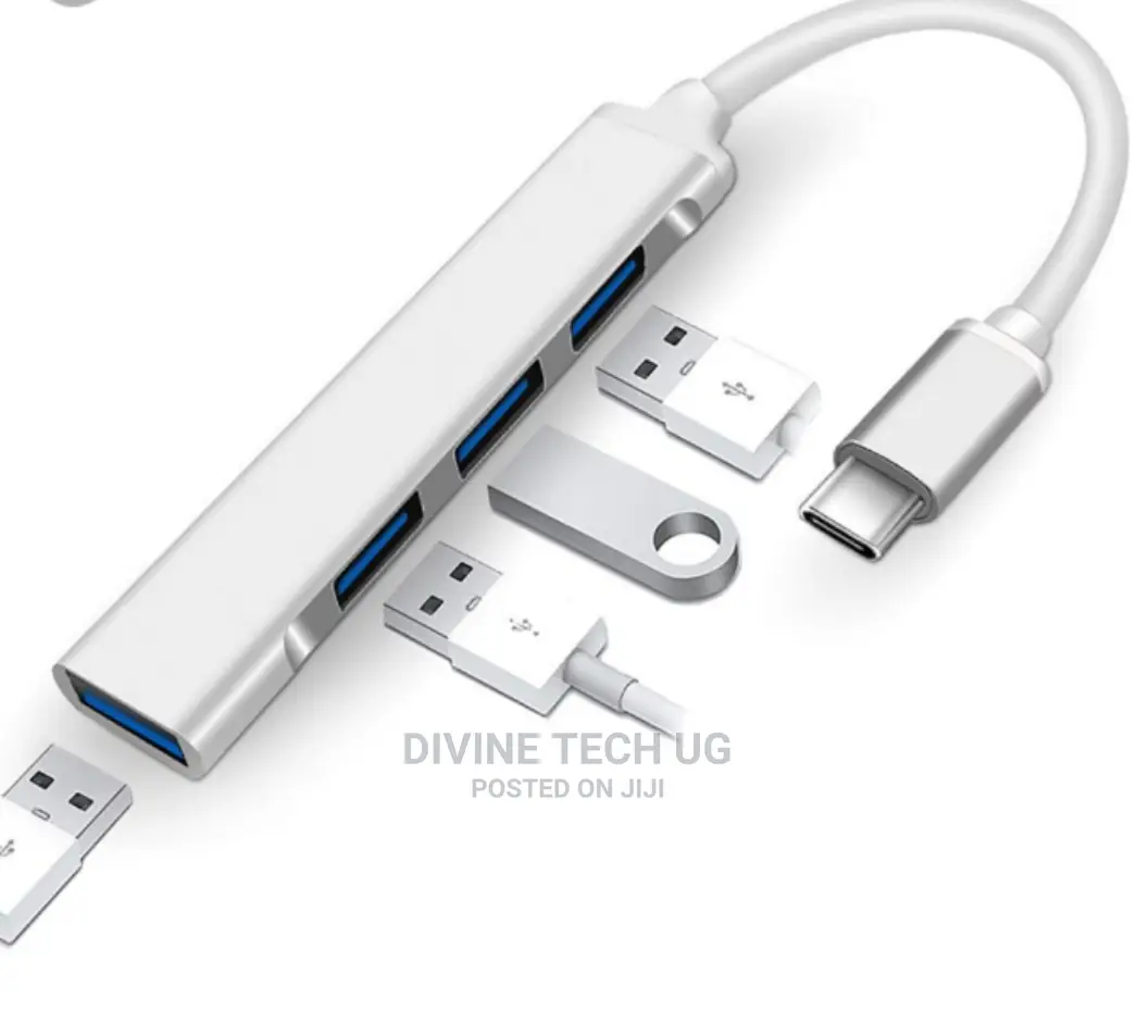 Type-C to USB 3.0 USB HUB Adapter Cable 4 Ports Device