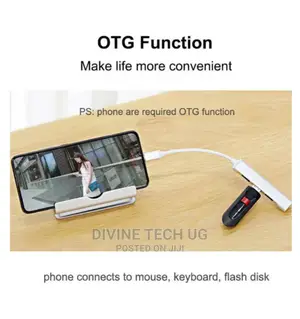 Type-C to USB 3.0 USB HUB Adapter Cable 4 Ports Device