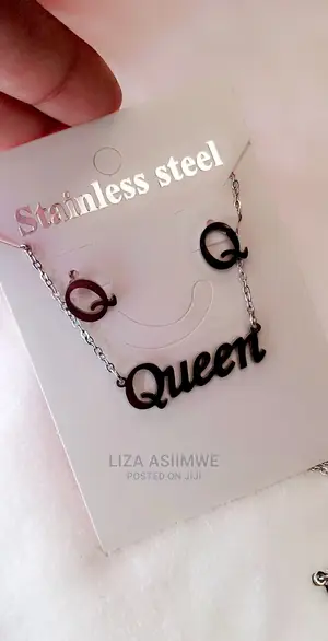 Silver Simple Lady Necklaces Available