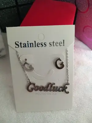 Simple Silver Stainless Steel Necklaces Available