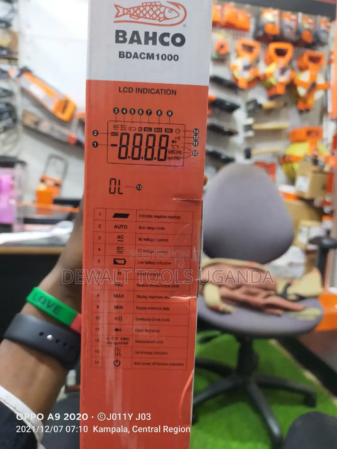 Bahco Clamp Meter