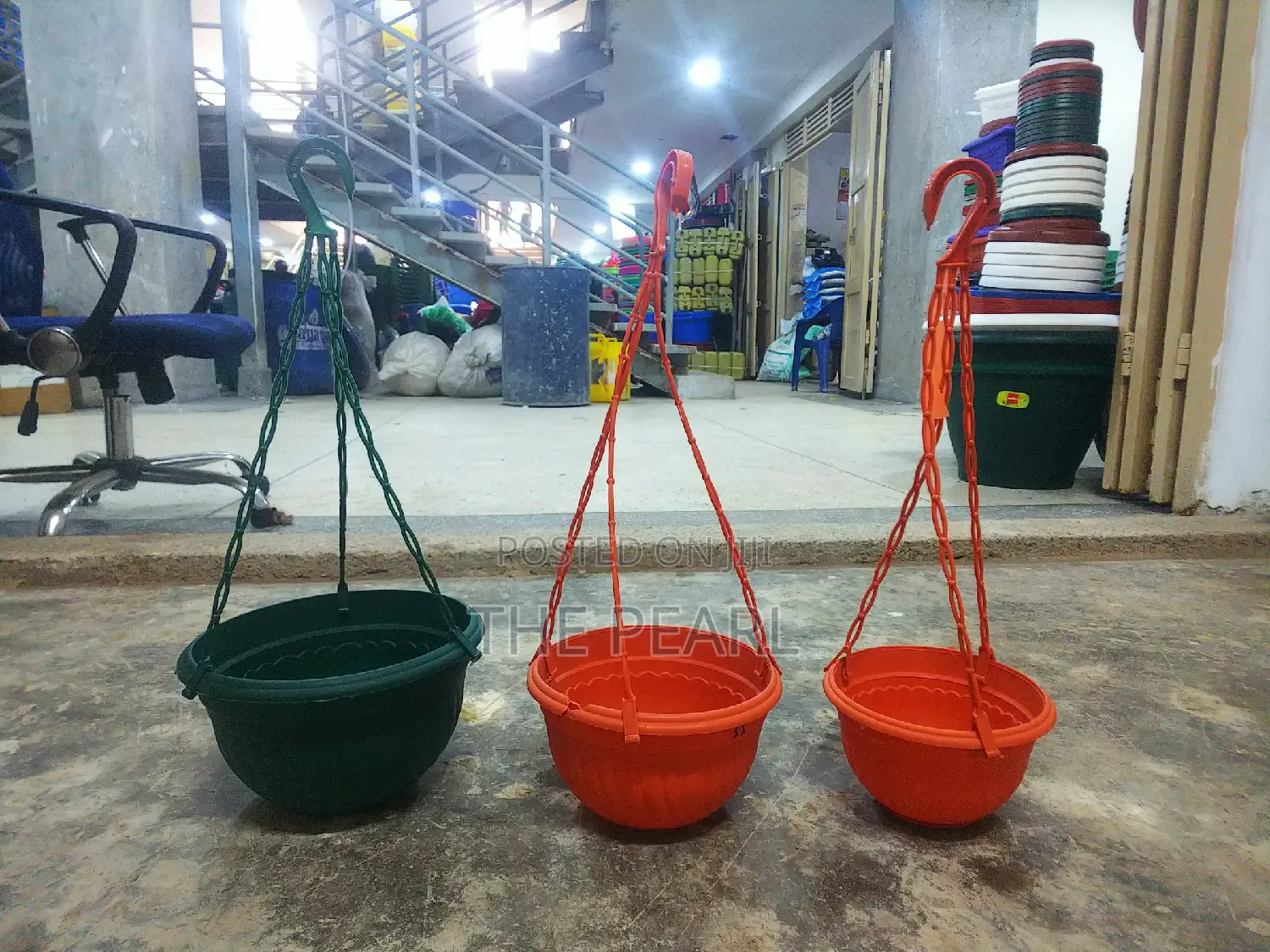 Hanging Plastic Flower Pots
