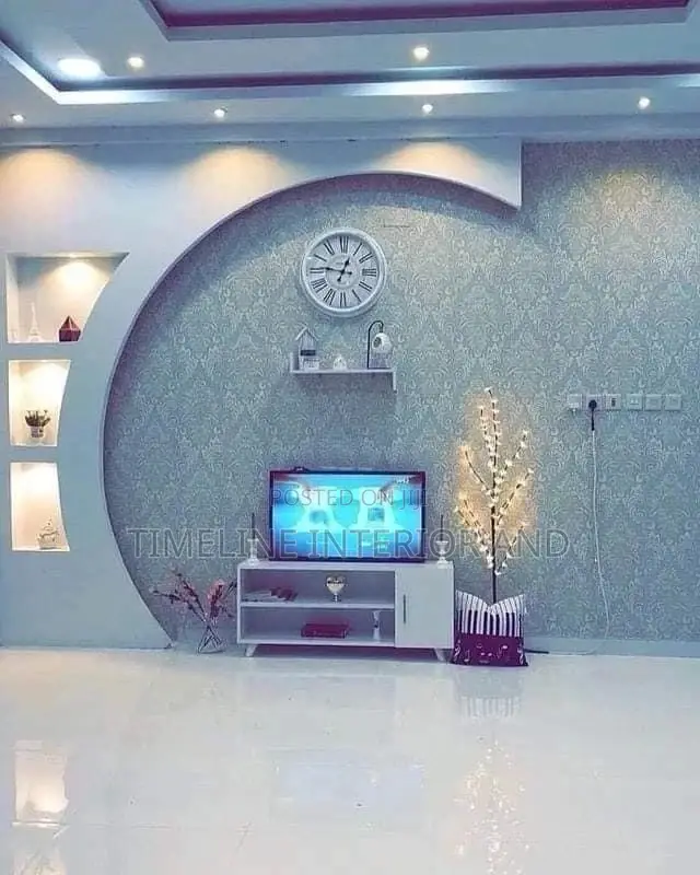 Gypsum Wall Tv Designs 520