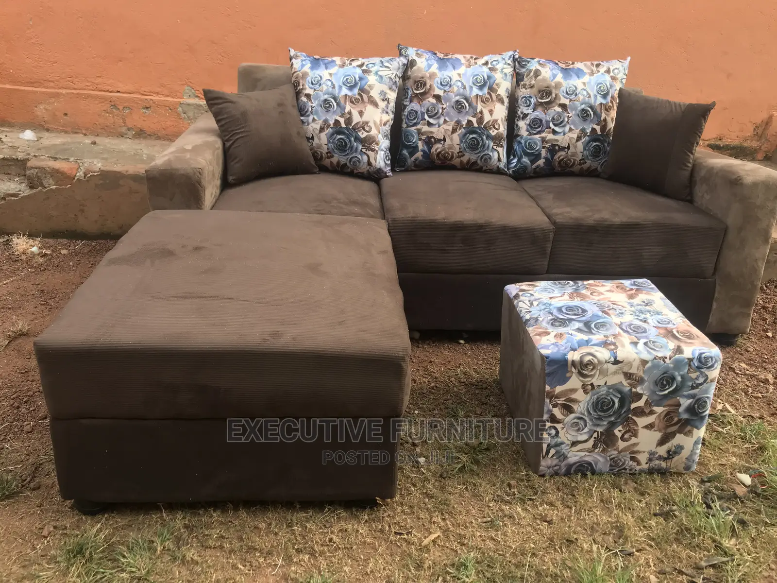 Mini Sectional L Sofa