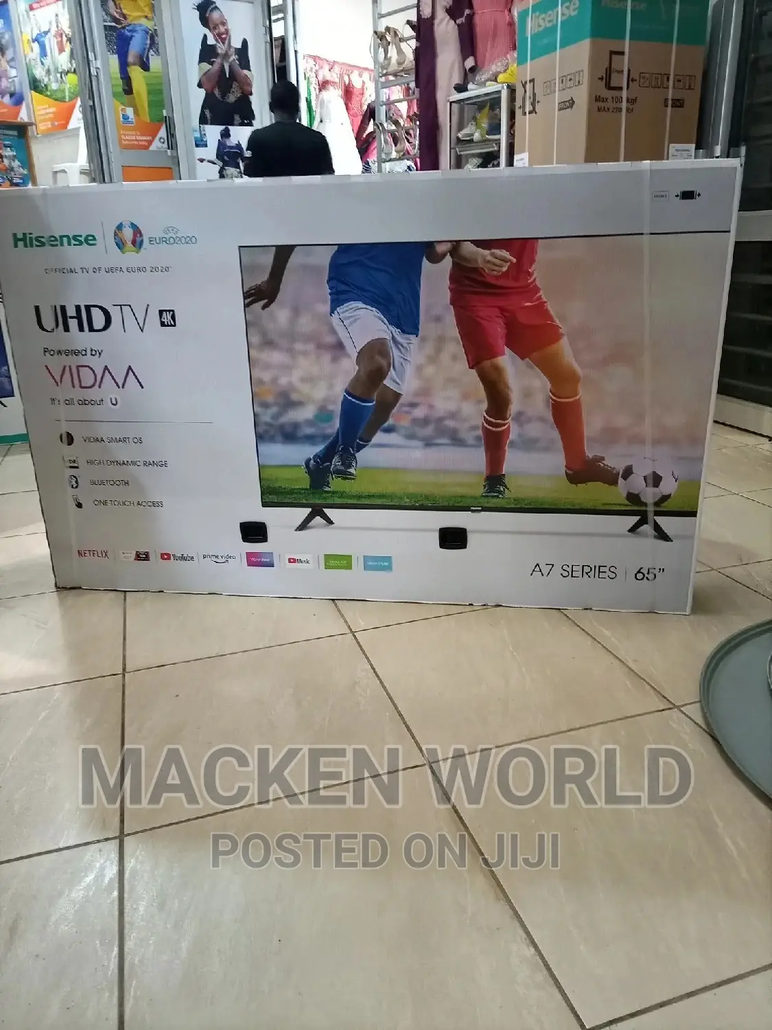 65 Hisense Smart 4k Vidaa A7 Series