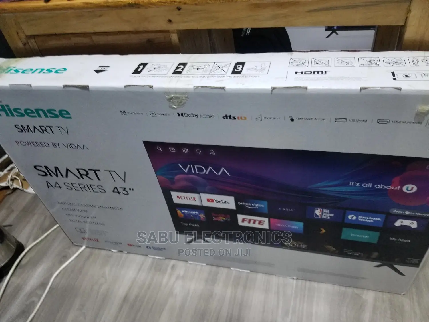 Hisense 43 Inch Vidaa Smart