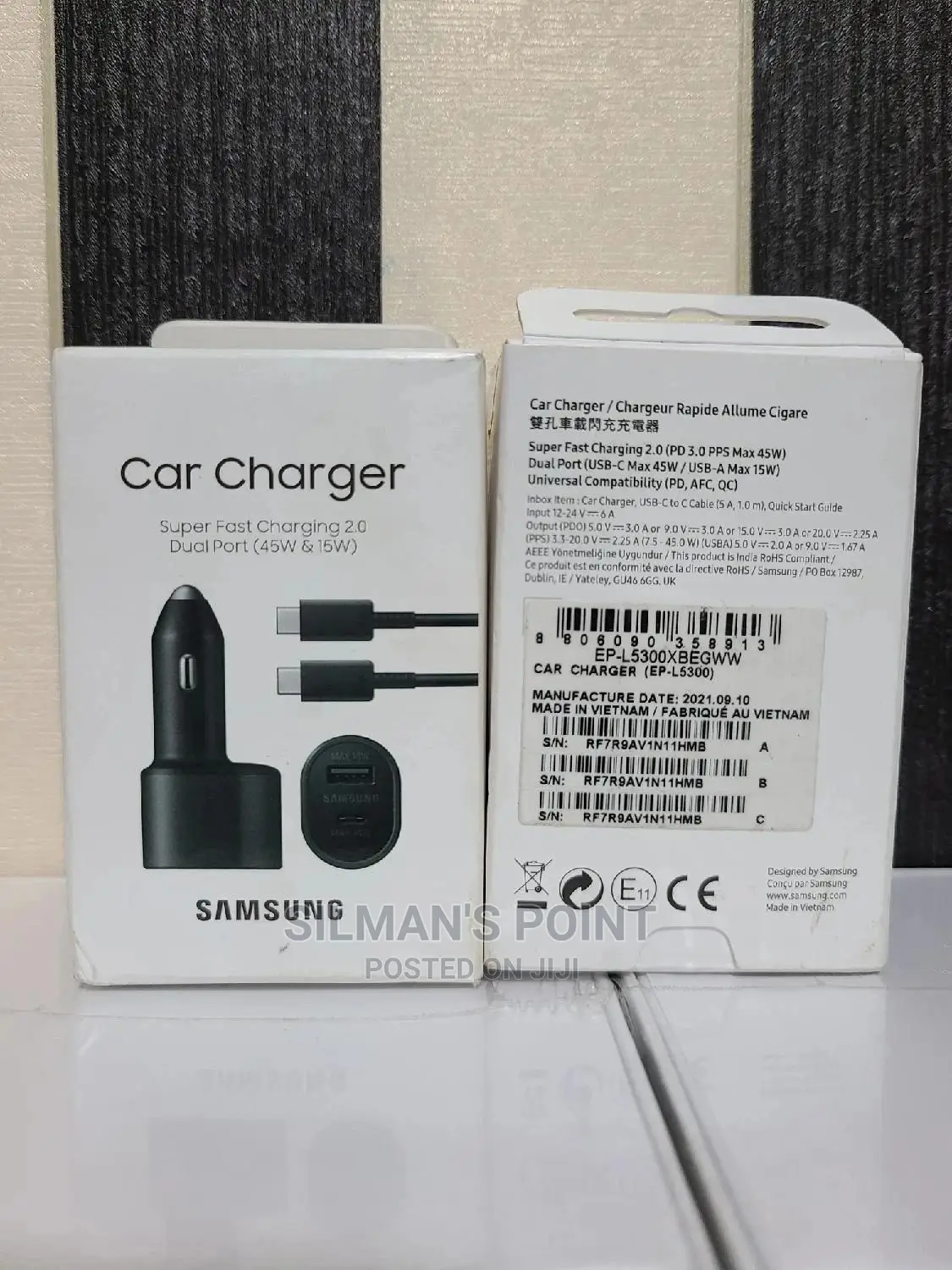 Samsung Superfast Car Chargers